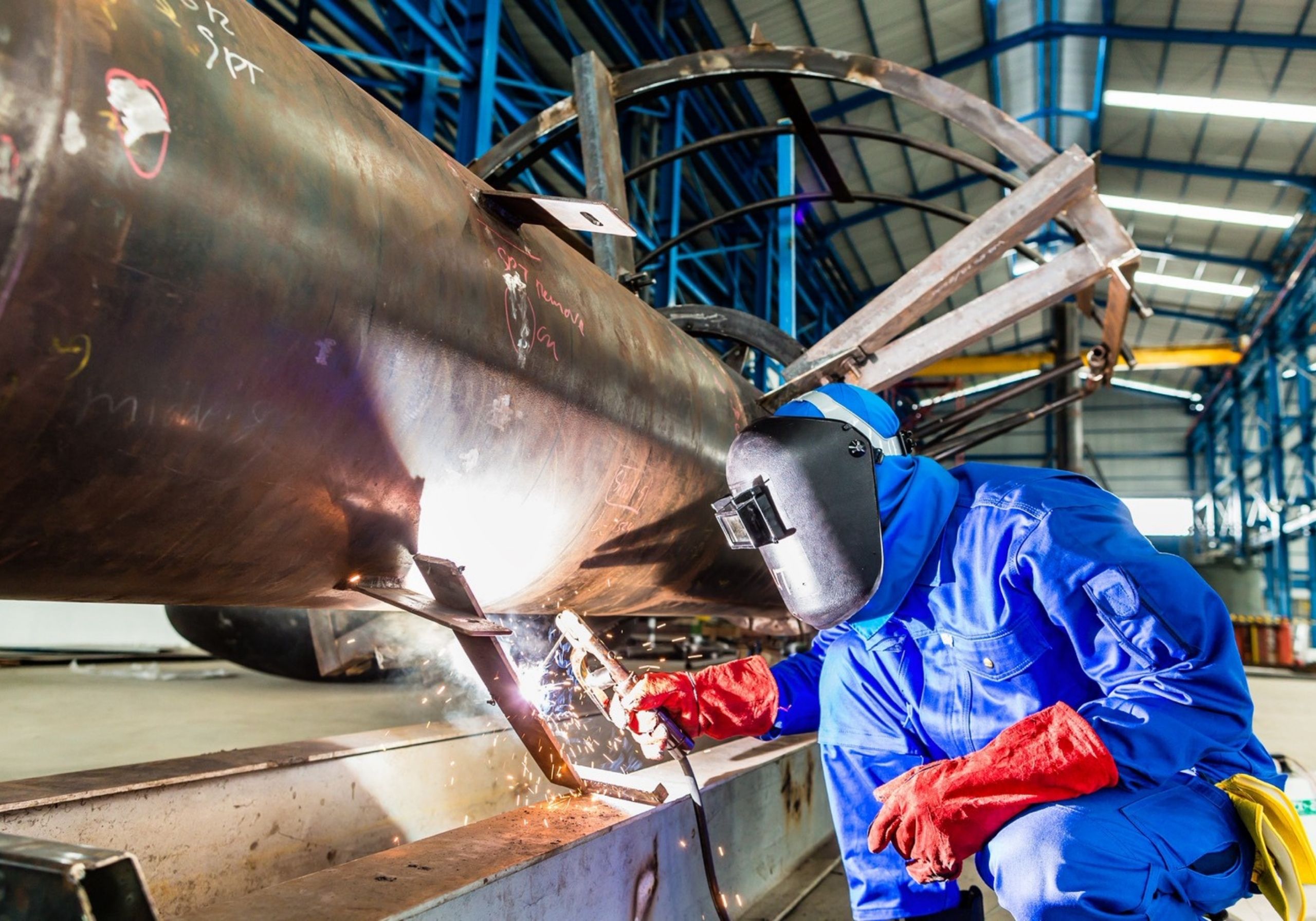 製缶 配管各種溶接 機械器具設置工事 鋼構造物工事 機械設備製作 据付工事 管工事 建設 三重県 鈴鹿市